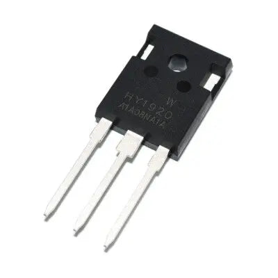 HY1920W electronic component with three metal pins and black casing
