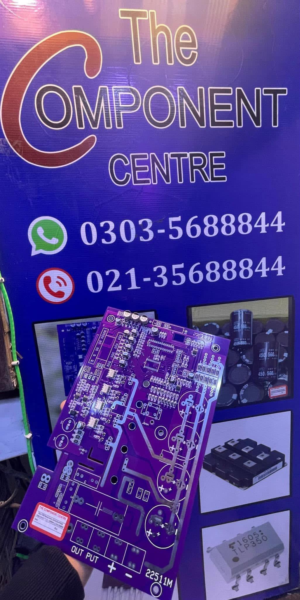 5KVA Solar Inverter Purple PCB with Original TLP350H Optocoupler