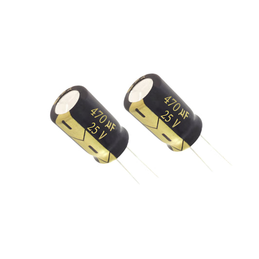 470uF 25V Radial Electrolytic Capacitor