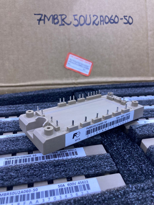 Fuji Electric 7MBR50U2A060-50 600V 50A IGBT Module The Component Centre