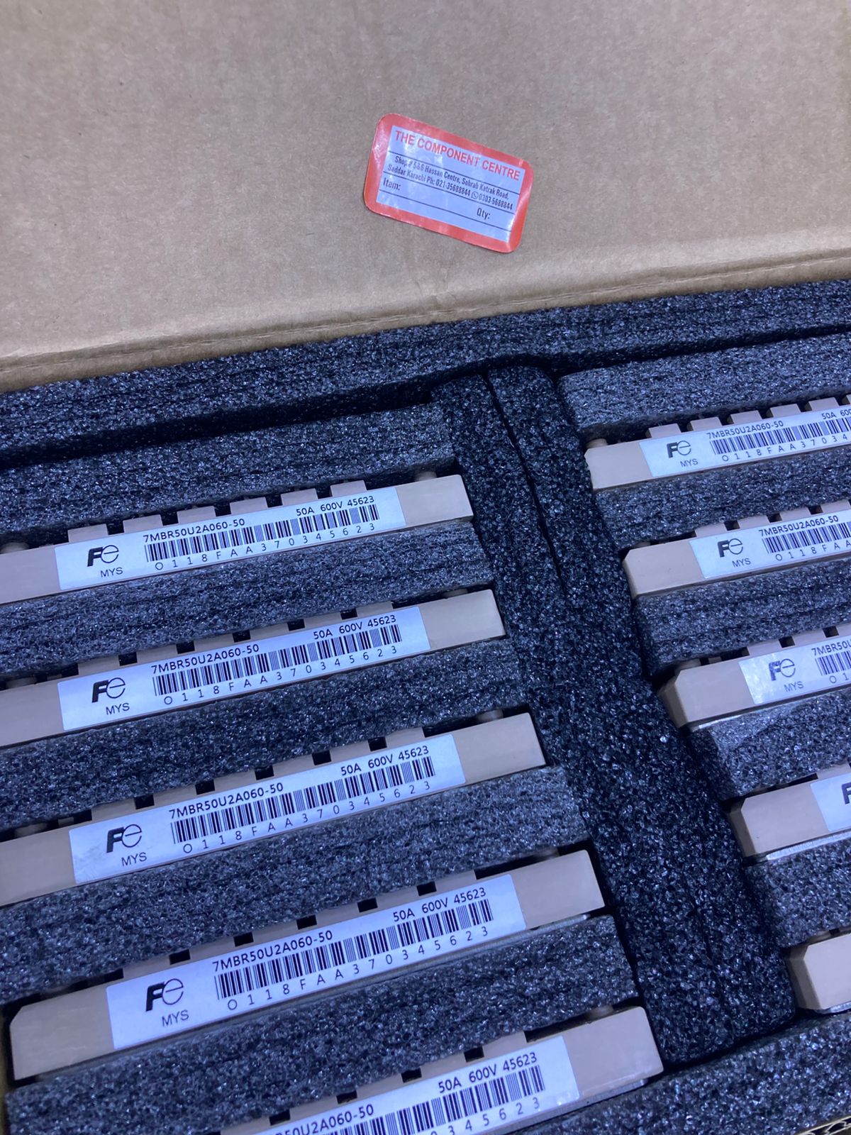 Fuji Electric 7MBR50U2A060-50 600V 50A IGBT Module