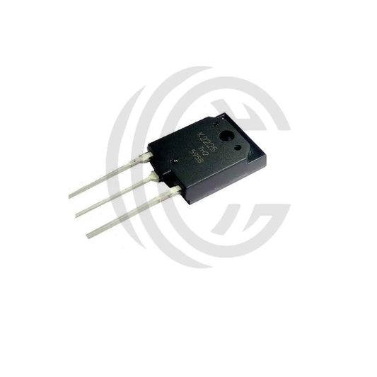 K2225 transistor component with three metal leads