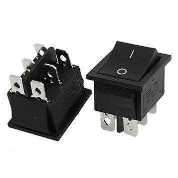 6 Pin Rocker Switch On/Off DPDT