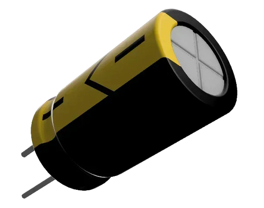 68µF 25V Radial Electrolytic Capacitor - The Component Centre