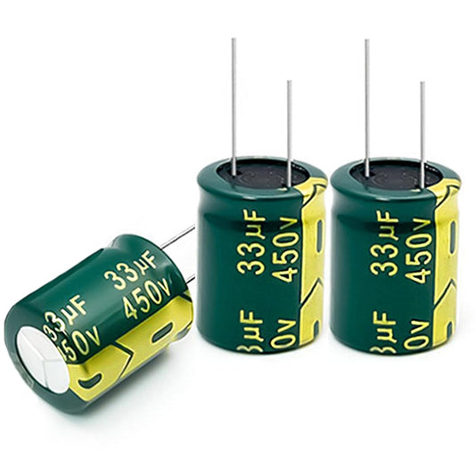 33uF 450V Radial Electrolytic Capacitor