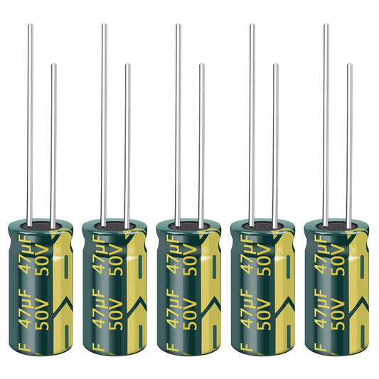 470uF 50V Radial Aluminum Electrolytic Capacitor