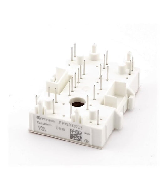 FP15R12KE3 Power Module by Infineon with multiple connection pins and compact design for efficient performance