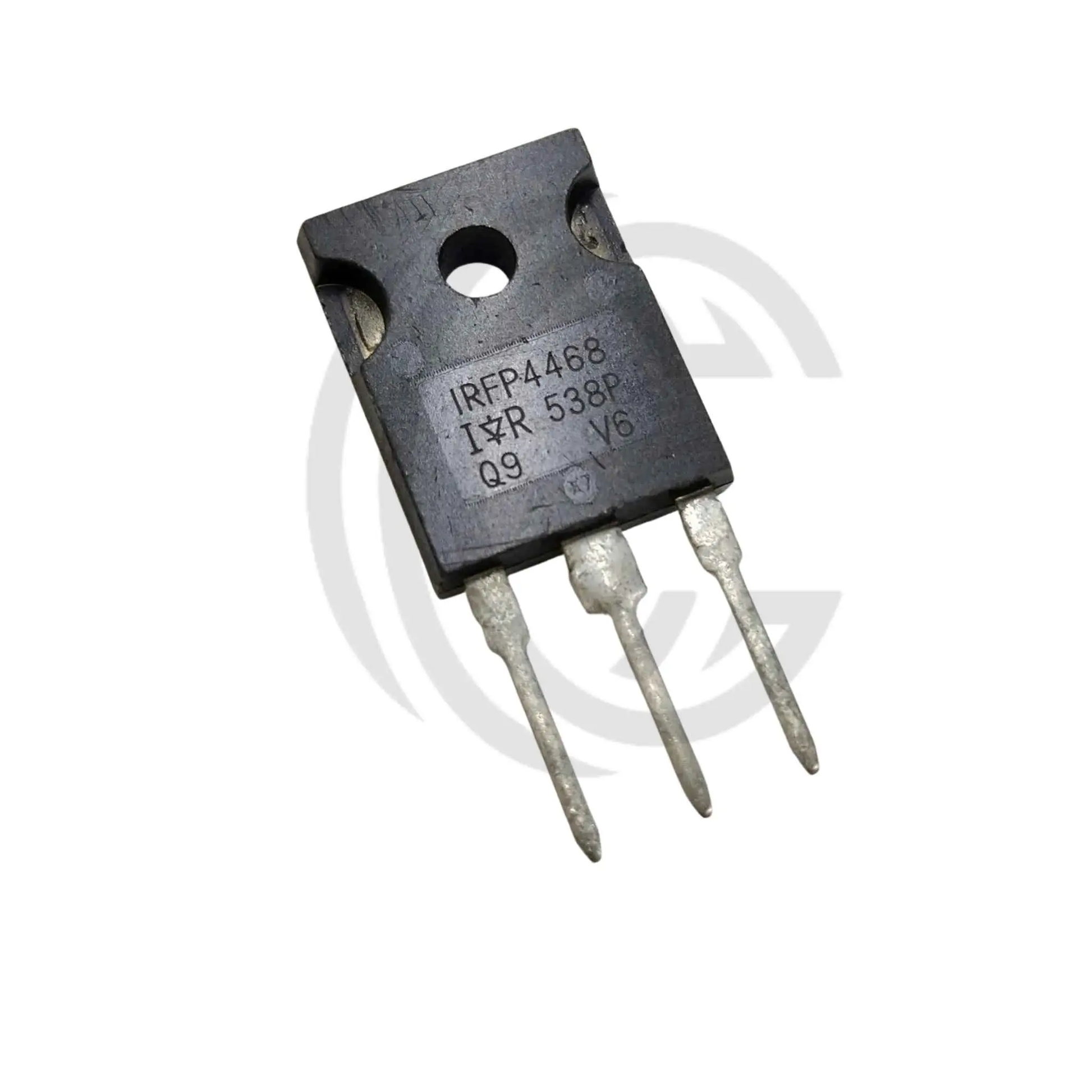IRFP4468 power MOSFET transistor with three metal legs from The Component Centre