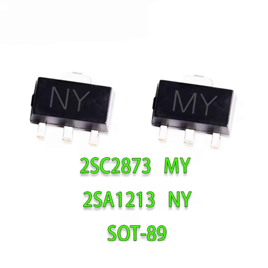 2SA1213 transistor in SOT-89 package with markings NY and MY from The Component Centre