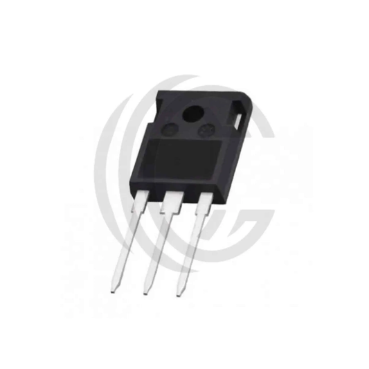 G40H65DFB electronic component with three metal pins and black plastic casing