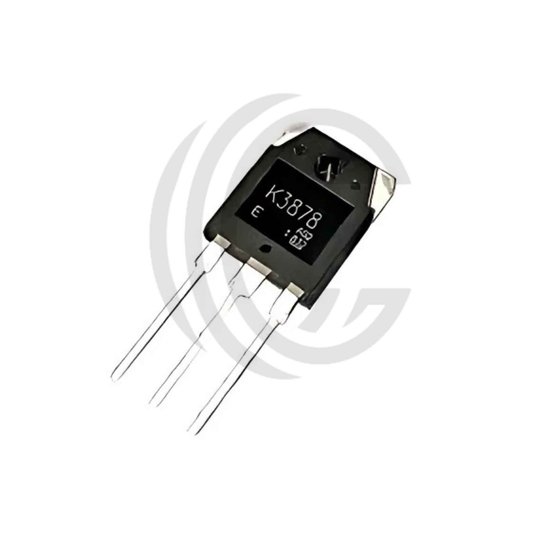 K3878 transistor component with three metal leads