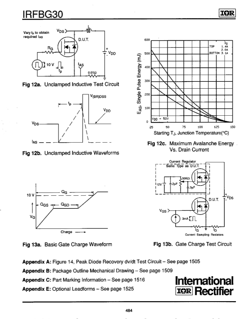 IRFBG30 N-Channel MOSFET Available in Pakistan