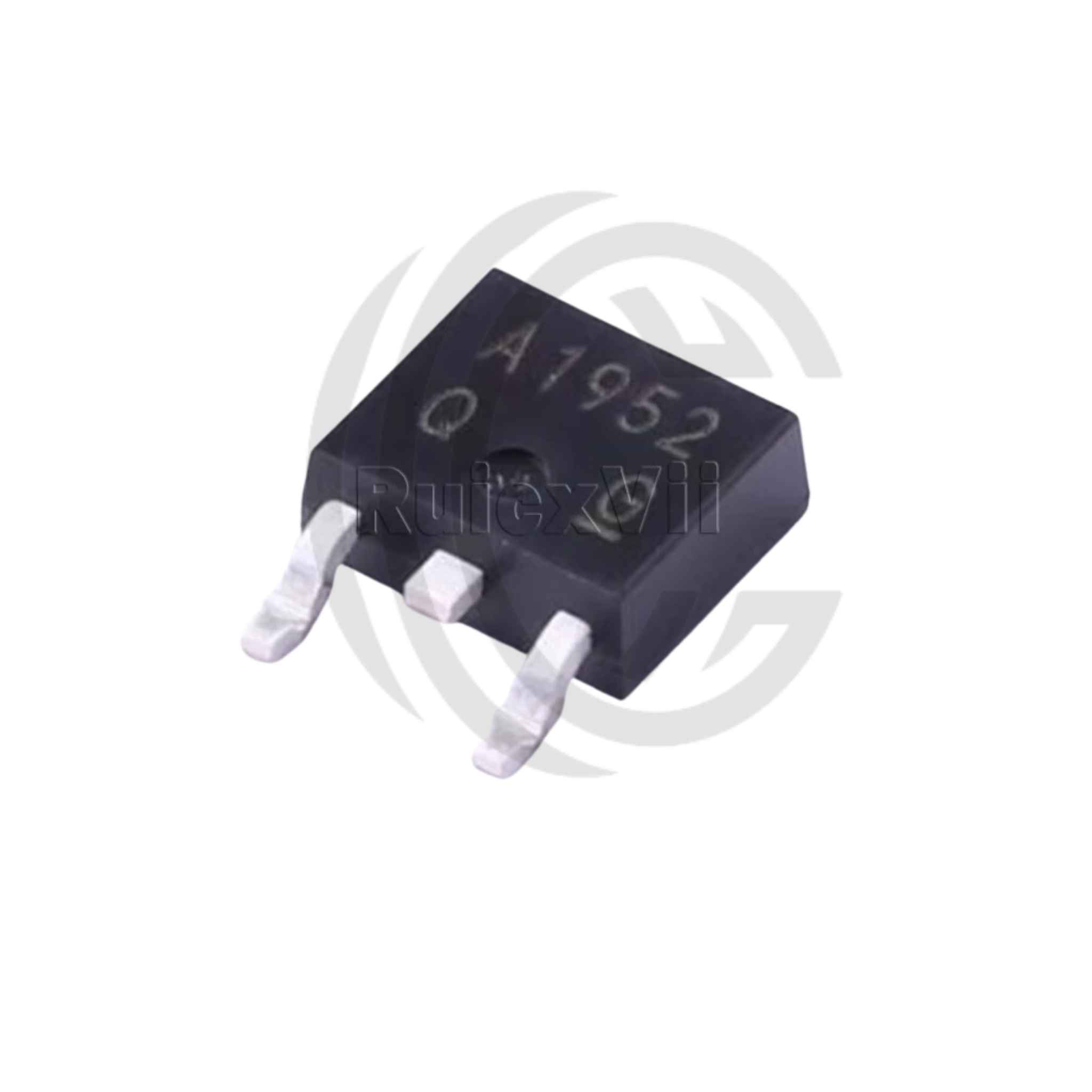 2SA1952 transistor component with three metal leads for electronic circuits from The Component Centre