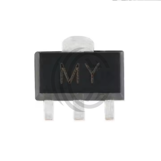 2SC2873 transistor component from The Component Centre with three metal legs and black casing