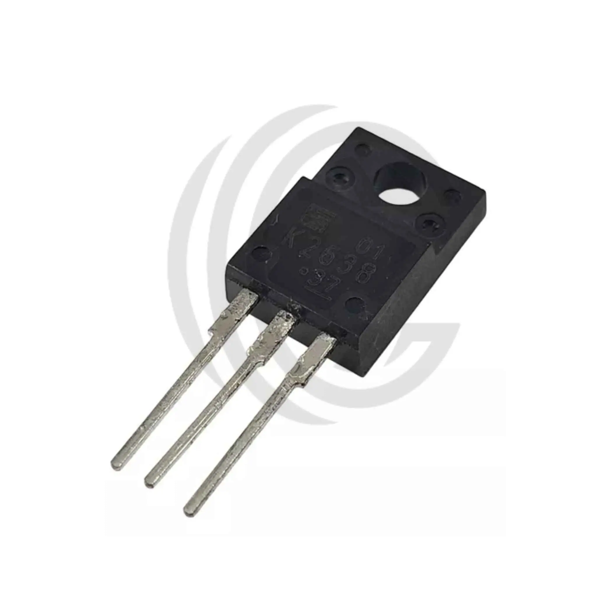 2SK2638 transistor component with three metal leads