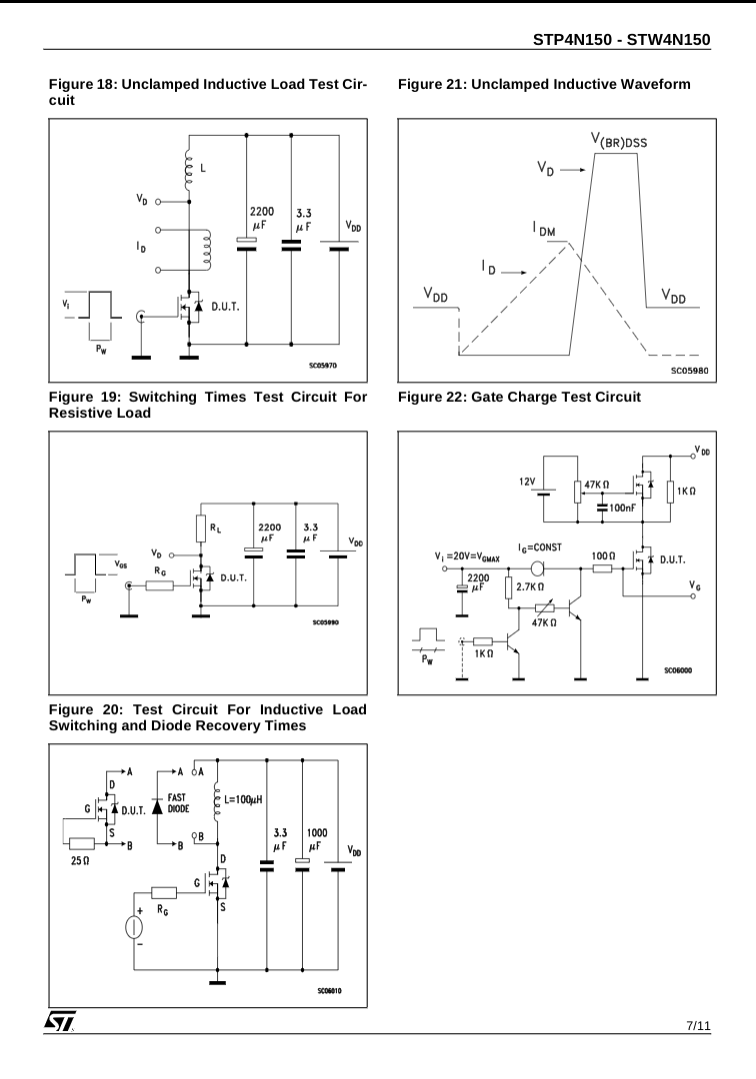 STW4N150 N-Channel MOSFET – Best Price in Pakistan