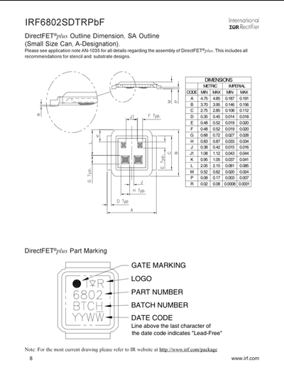 IRF840 MOSFET 500V Power Transistor Available in Pakistan