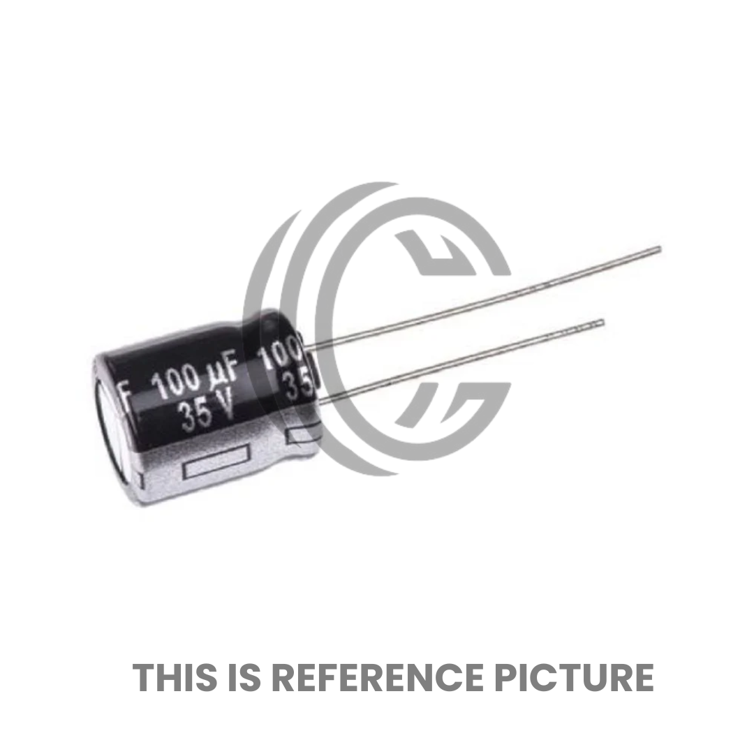 100uF 35V Radial Electrolytic Capacitor in Pakistan