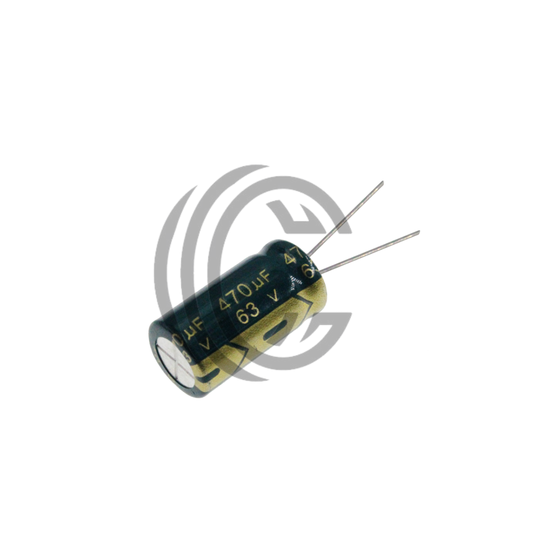 63V 470uF 13x20mm Aluminum Capacitor Available in Pakistan