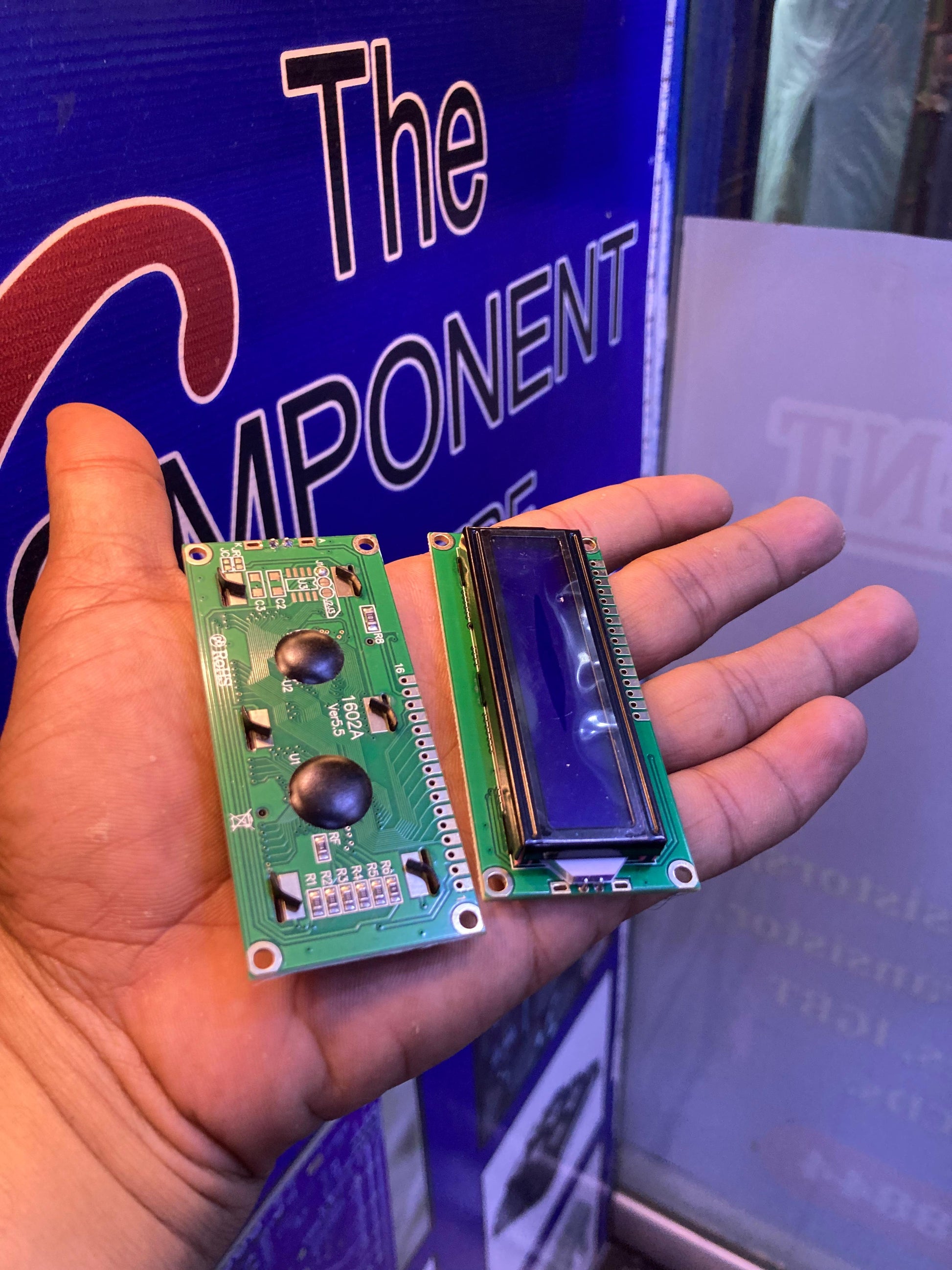 16x2 Blue LCD Display for Arduino The Component Centre