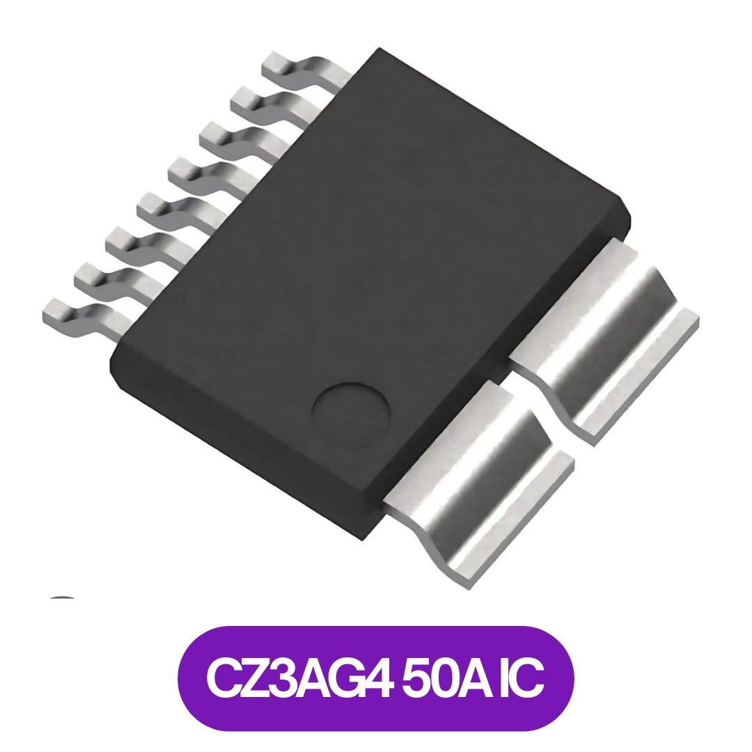CZ3AG4 IC 50A surface mount power MOSFET in multi lead package by The Component Centre