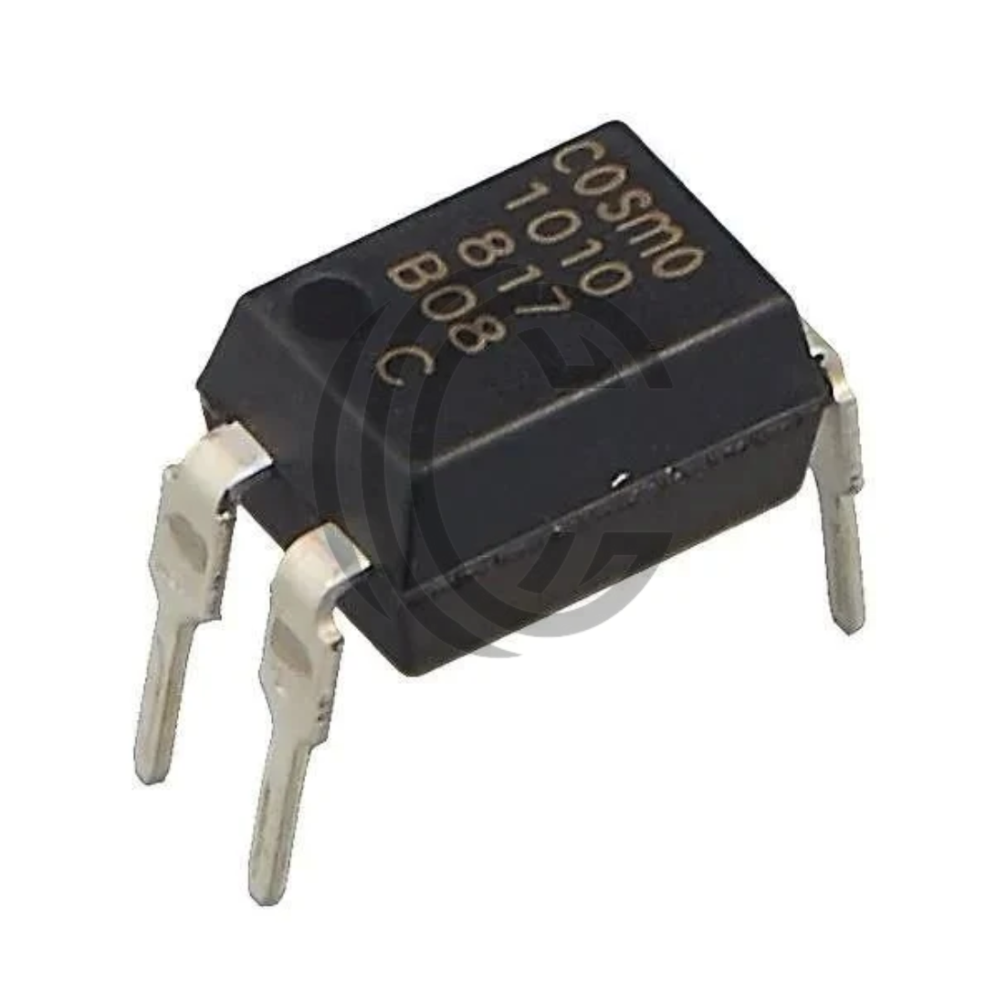 PC817 optocoupler diode with four metal pins from The Component Centre