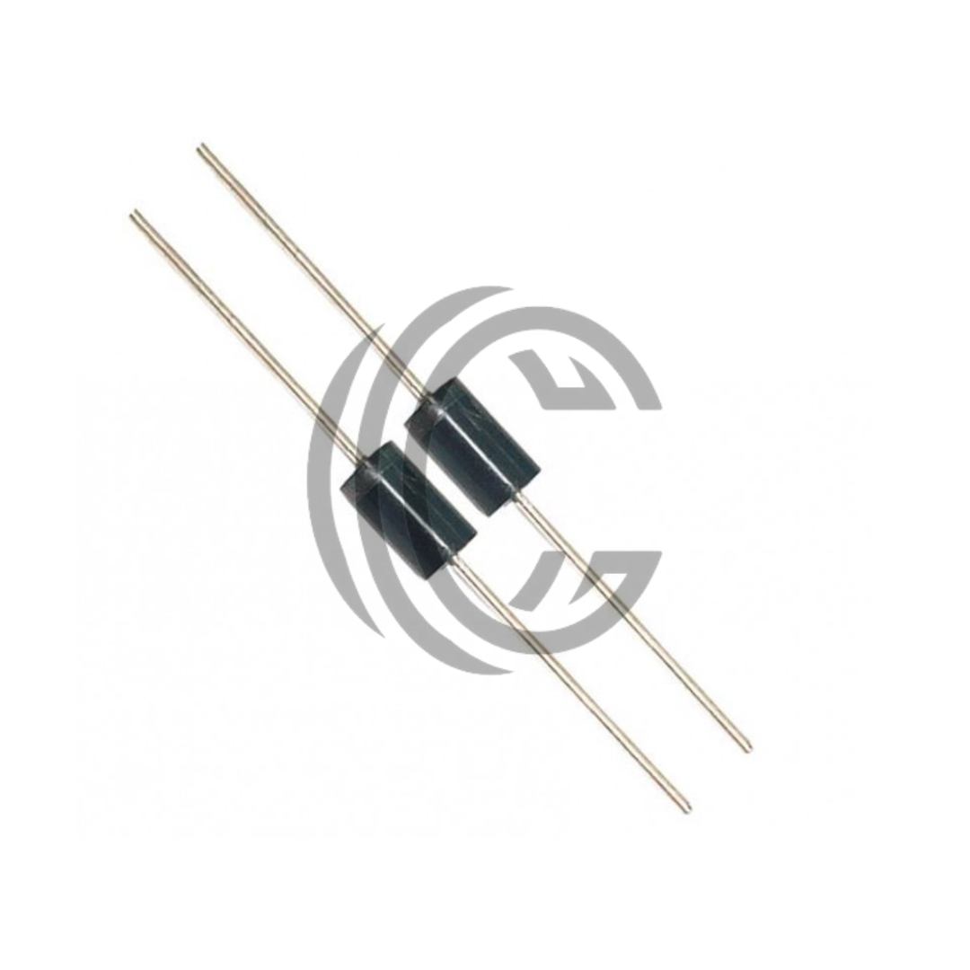 FR107 diode components with black cylindrical bodies and metal leads from The Component Centre