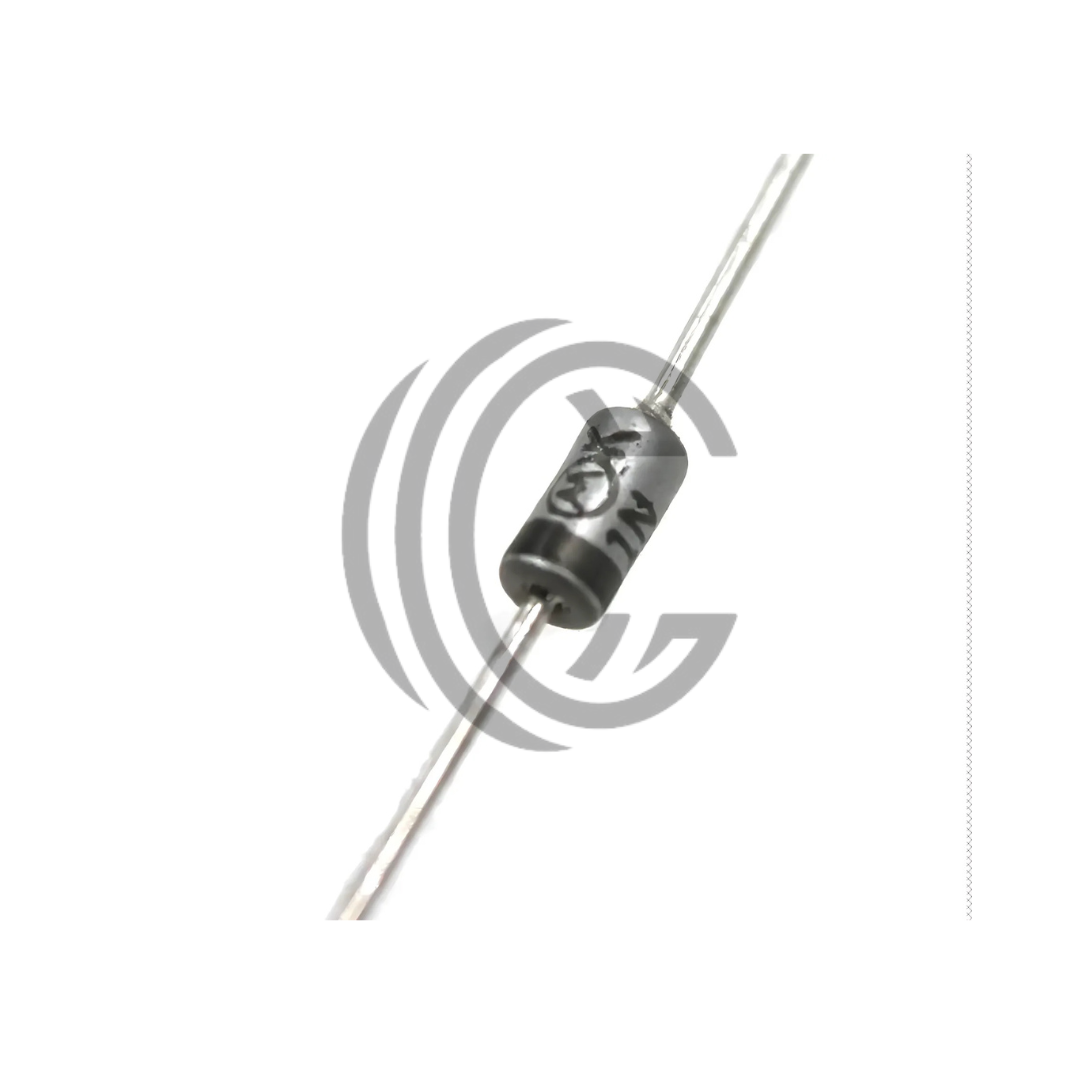 1N4733A diode component with axial leads from The Component Centre on a white background
