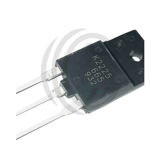K2225 transistor component with three metal legs 