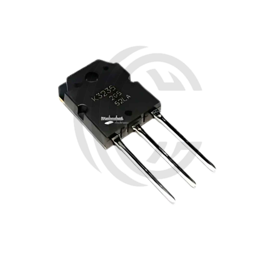 K3235 electronic component with three metal legs