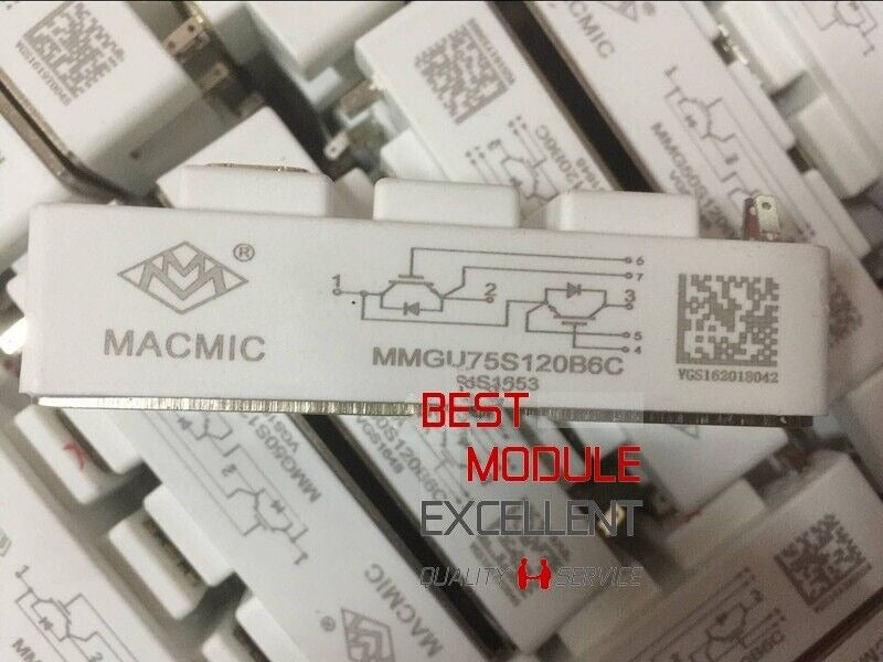 MacMic MMGU75S120B6C 1200V 75A IGBT Module