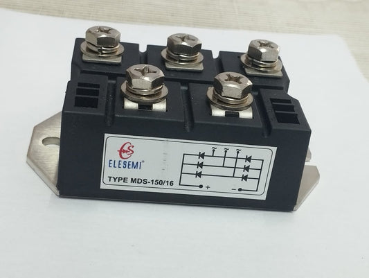 MDS150/16 1600V 150A Three Phase Diode Rectifier Module The Component Centre