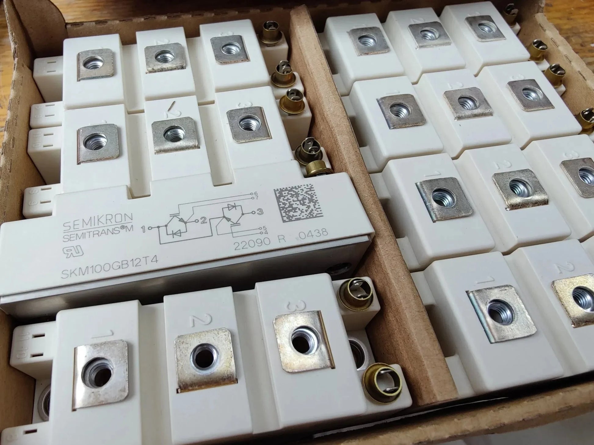 Semikron SKM100GB12T4 1200V 100A IGBT Module The Component Centre