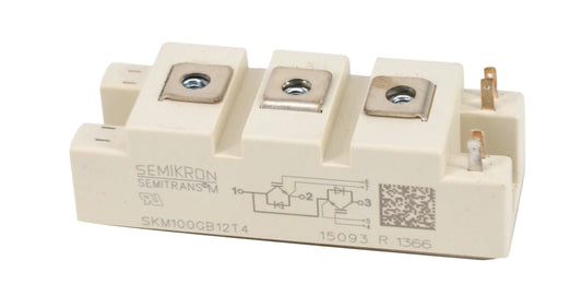 Semikron SKM100GB12T4 1200V 100A IGBT Module The Component Centre