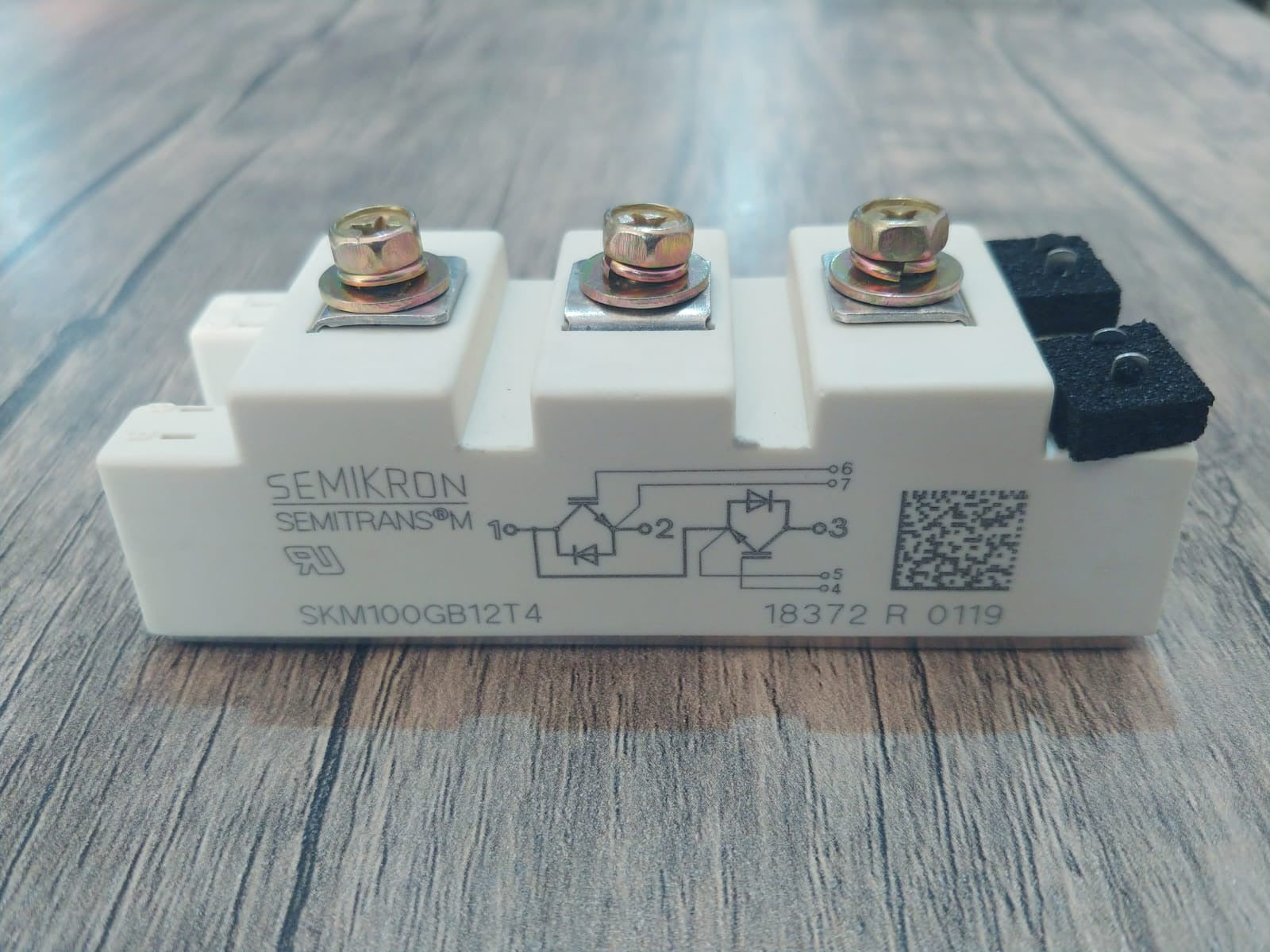 Semikron SKM100GB12T4 1200V 100A IGBT Module The Component Centre