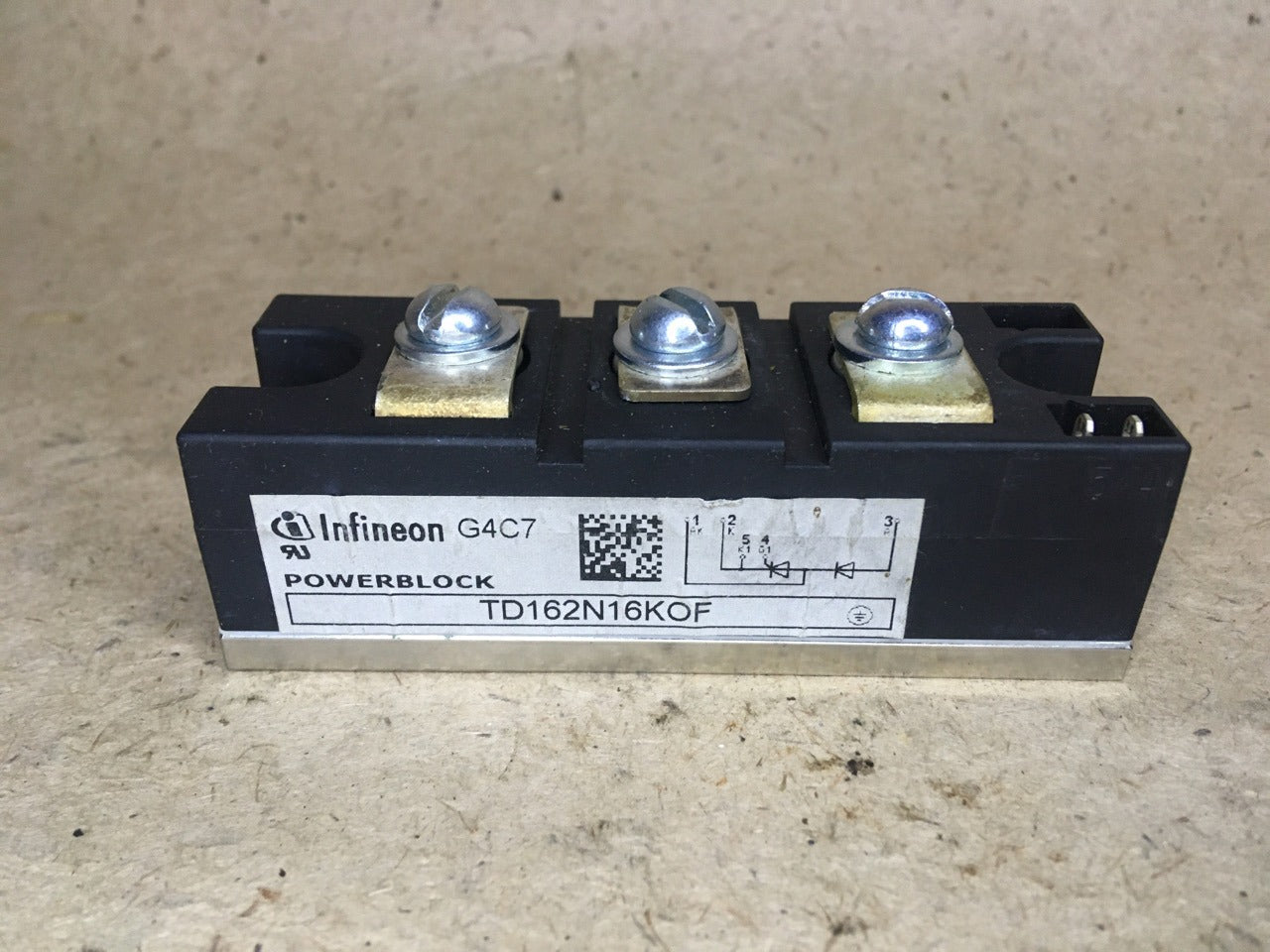 Infineon TD162N16KOF Thyristor Diode Module The Component Centre