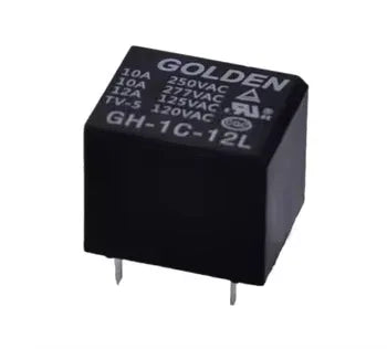 GH-1C-12L 12V 10A Relay - The Component Centre