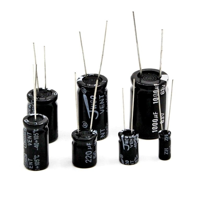 100uF 25V Electrolytic Capacitor The Component Centre