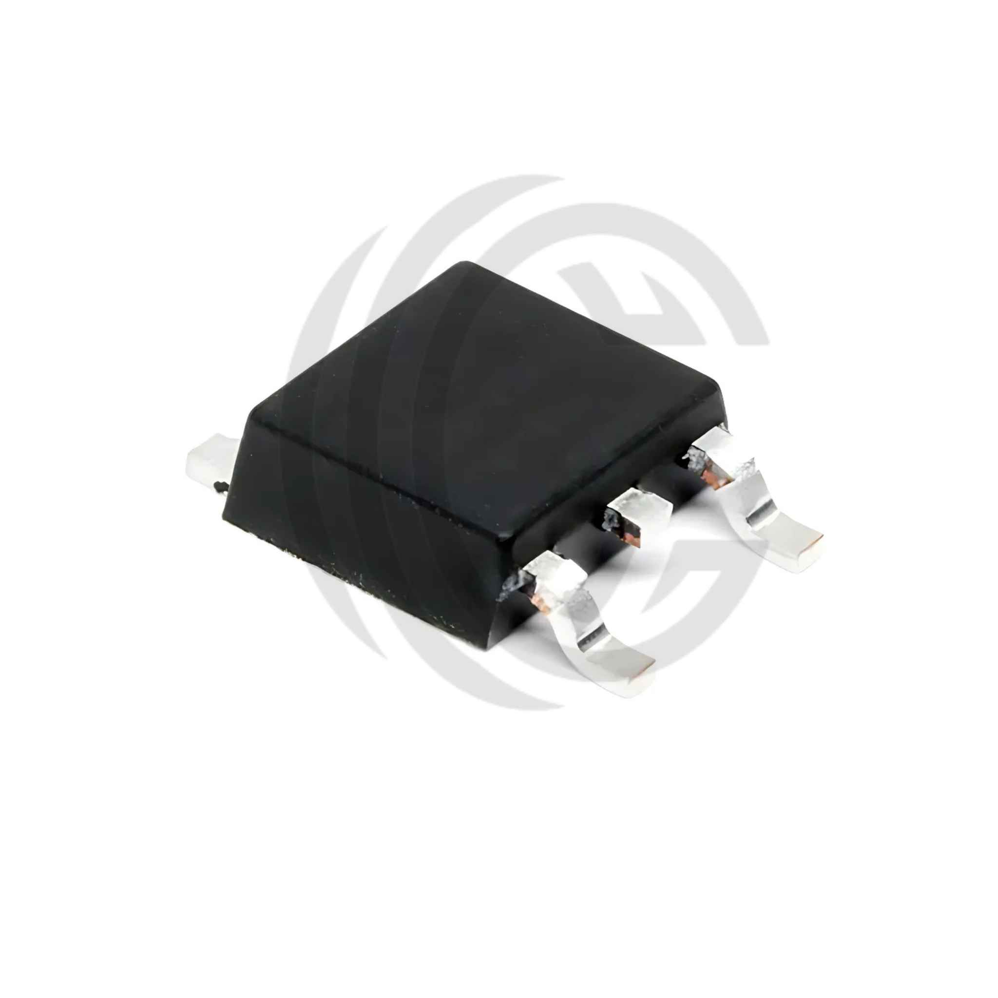 IRFR120 electronic component black surface mount transistor with four metal leads