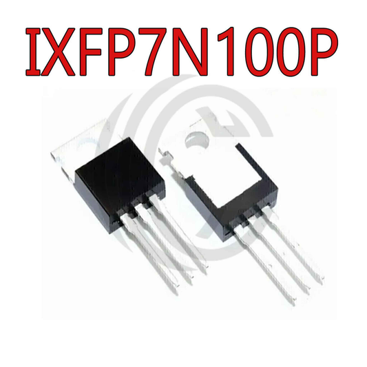 IXFP7N100P electronic component transistor with three metal leads and black casing from The Component Centre