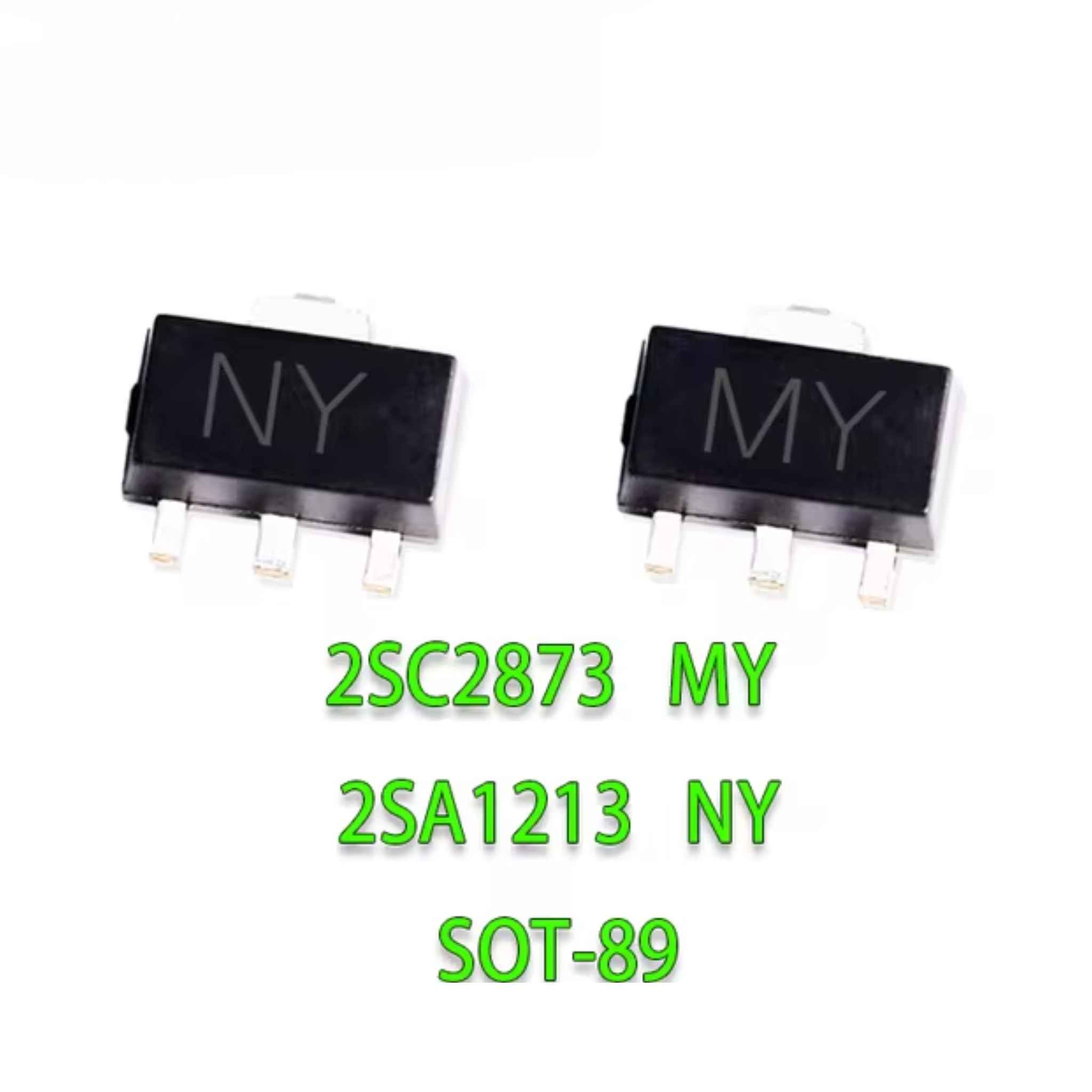 2SA1213 transistor in SOT-89 package with markings NY and MY from The Component Centre