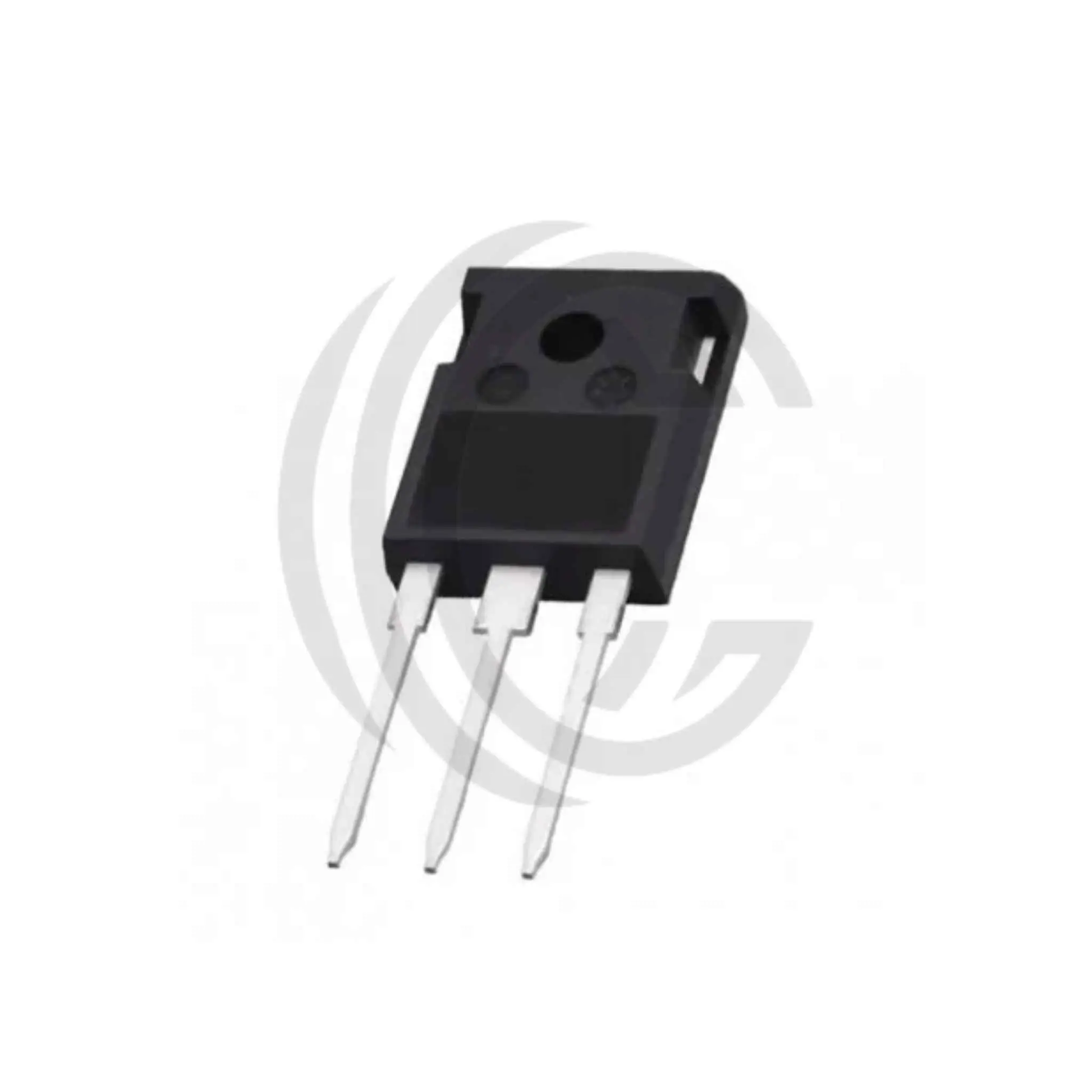 G40H65DFB electronic component with three metal pins and black plastic casing