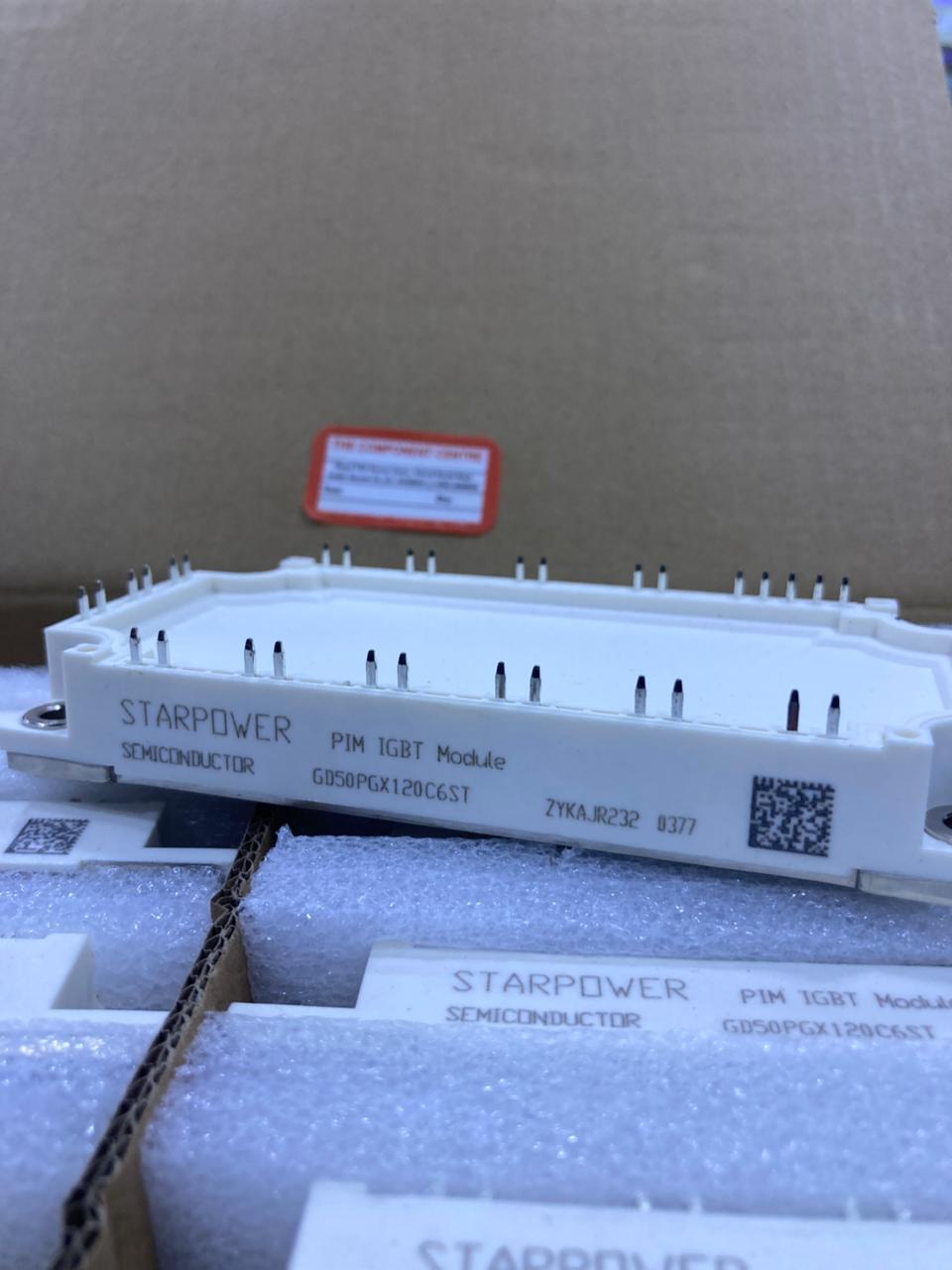 STARPPOWER PIM IGBT Module GD50PGX120C6ST with multiple connection pins for electronic applications