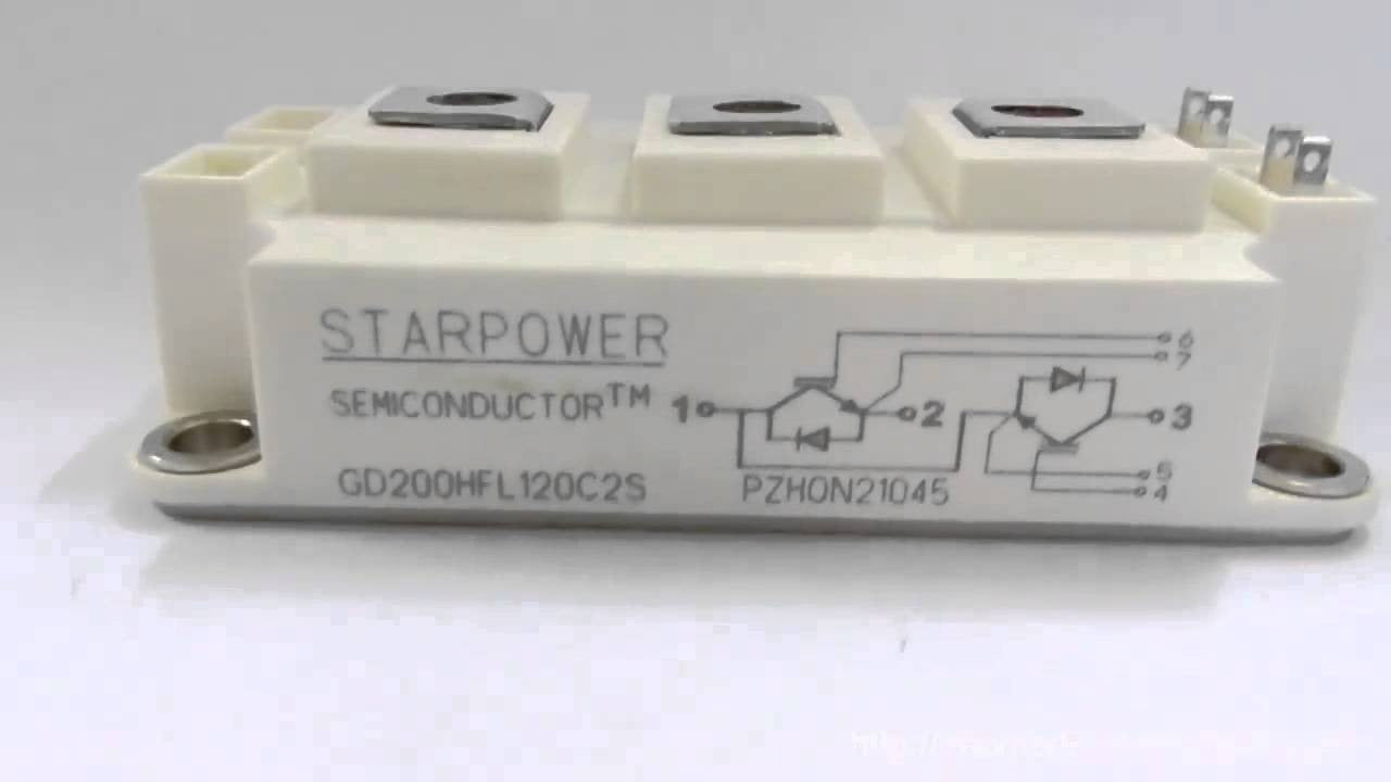Starpower GD200HFL120C2S Semiconductor Module with Electric Connection Points for Efficient Power Management