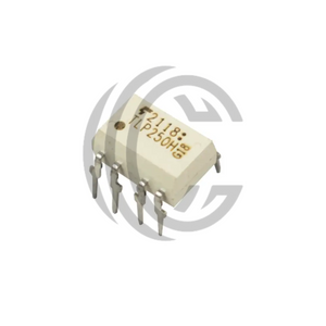 TLP250 optocoupler component with eight metal pins by The Component Centre