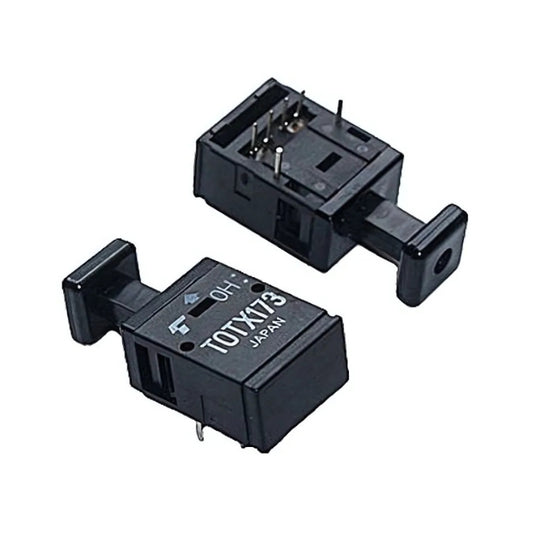 TOTX173 power module with metal connectors and black casing from The Component Centre