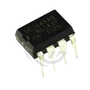 UC3845 integrated circuit chip with 8 pins from The Component Centre for electronic applications
