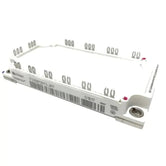 FS150R12KT3 power module from The Component Centre with multiple metal connectors on white casing