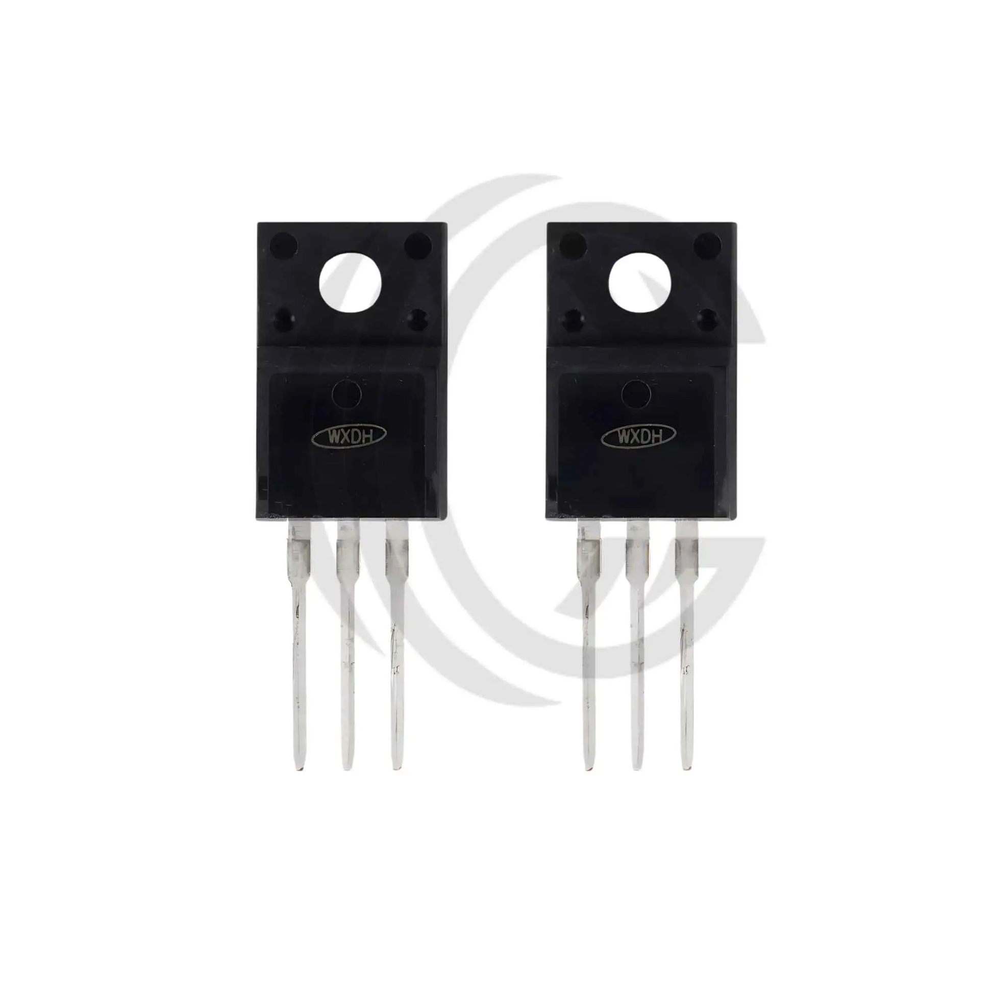 9N90 electronic components with three metal pins each from The Component Centre